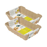 XL Katzentoilette aus Karton mit hohem Rand EcoPetBox