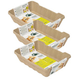 XL Katzentoilette aus Karton mit hohem Rand EcoPetBox