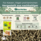 Natürliches Holz Katzenstreu – Nachhaltig, staubarm und besonders saugstark