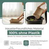 XL Katzentoilette aus Karton mit hohem Rand EcoPetBox